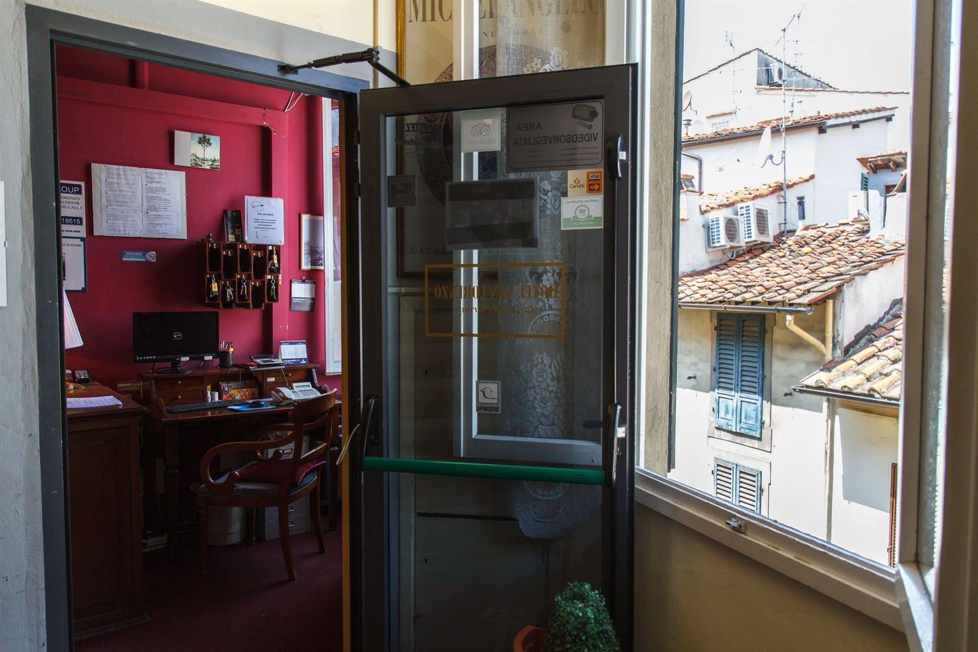 Hotel San Lorenzo Florenz Exterior foto